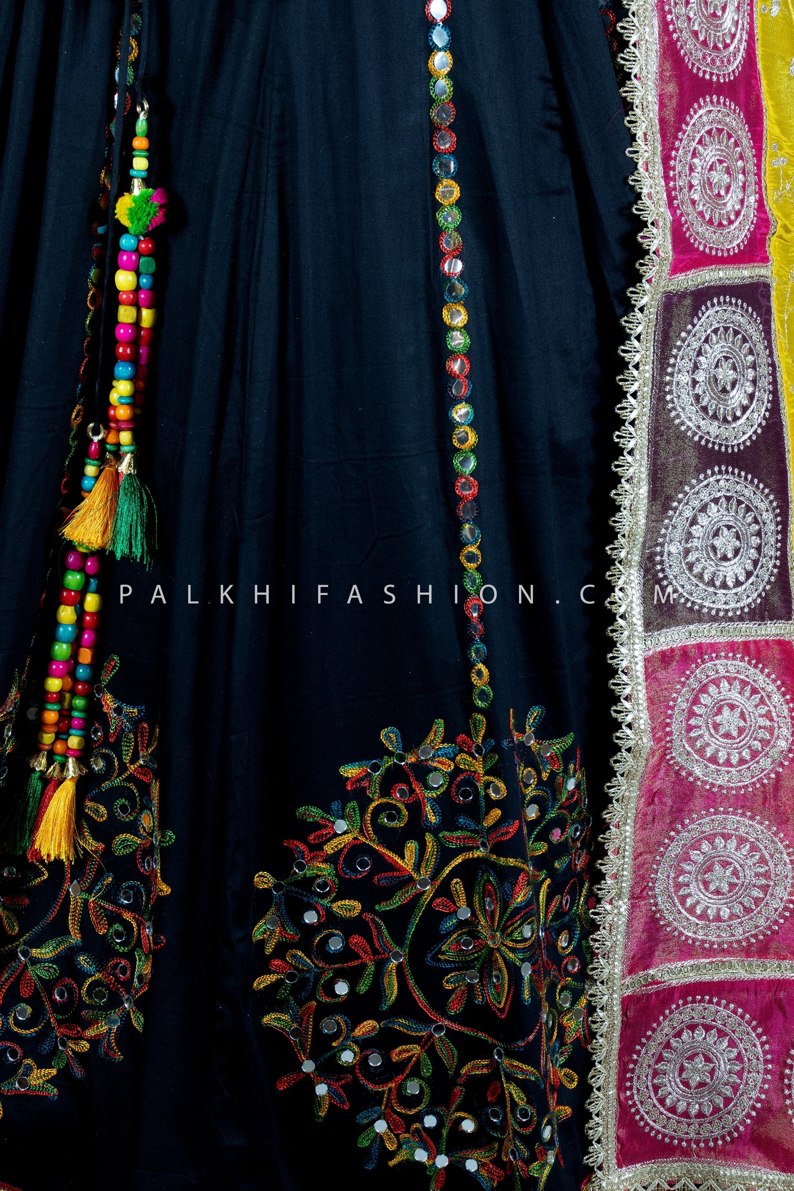 Appealing Navratri Chaniya Choli Set With Elegant work - Palkhi Fashion