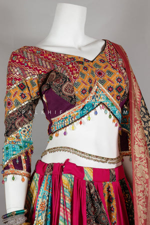 Celebrate Navratri in Style – Multi - Color Full Flair Chaniya Choli Set