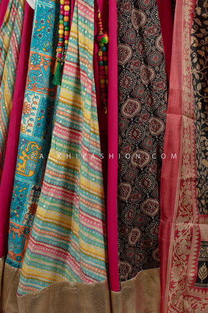 Celebrate Navratri in Style – Multi - Color Full Flair Chaniya Choli Set