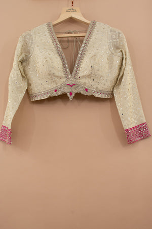 💫 Champagne Glow: Designer Lehenga Choli With Elegant Work – Palkhi Fashion