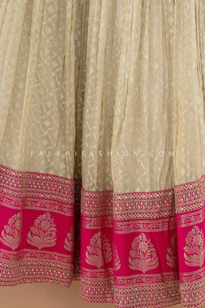 💫 Champagne Glow: Designer Lehenga Choli With Elegant Work – Palkhi Fashion