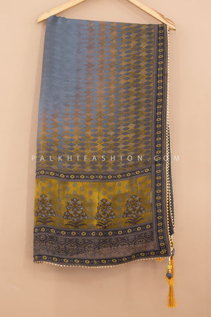 Elegant Multicolor Printed Silk Designer Lehenga Choli – Palkhi Fashion