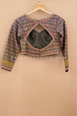 Elegant Multicolor Printed Silk Designer Lehenga Choli – Palkhi Fashion