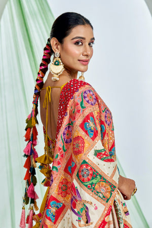 ✨ Golden Grace: Light Mustard Designer Navratri Chaniya Choli with Stunning Dupatta – Palkhi Fashion