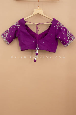 Merlot Majesty: Bandhani Brilliance in Wine Magenta Designer Lehenga Choli