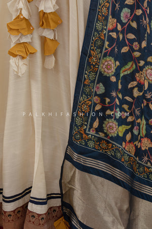 Multicolor Premium Cotton Chaniya Choli With Kalamkari Dupatta– Palkhi Fashion