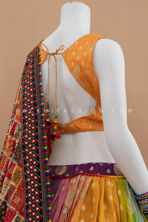 Radiant Reverie: Where Every Shade Tells a Story | 4D Designer Chaniya Choli