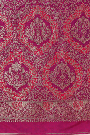 Stunning Kanjivaram Silk Saree with Appealing work – Palkhi Fashion