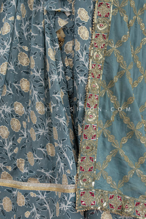 ✨ Timeless Grace: 12 meters Malabar Cotton Floral Chaniya Choli with Attractive Dupatta – Palkhi Fashion