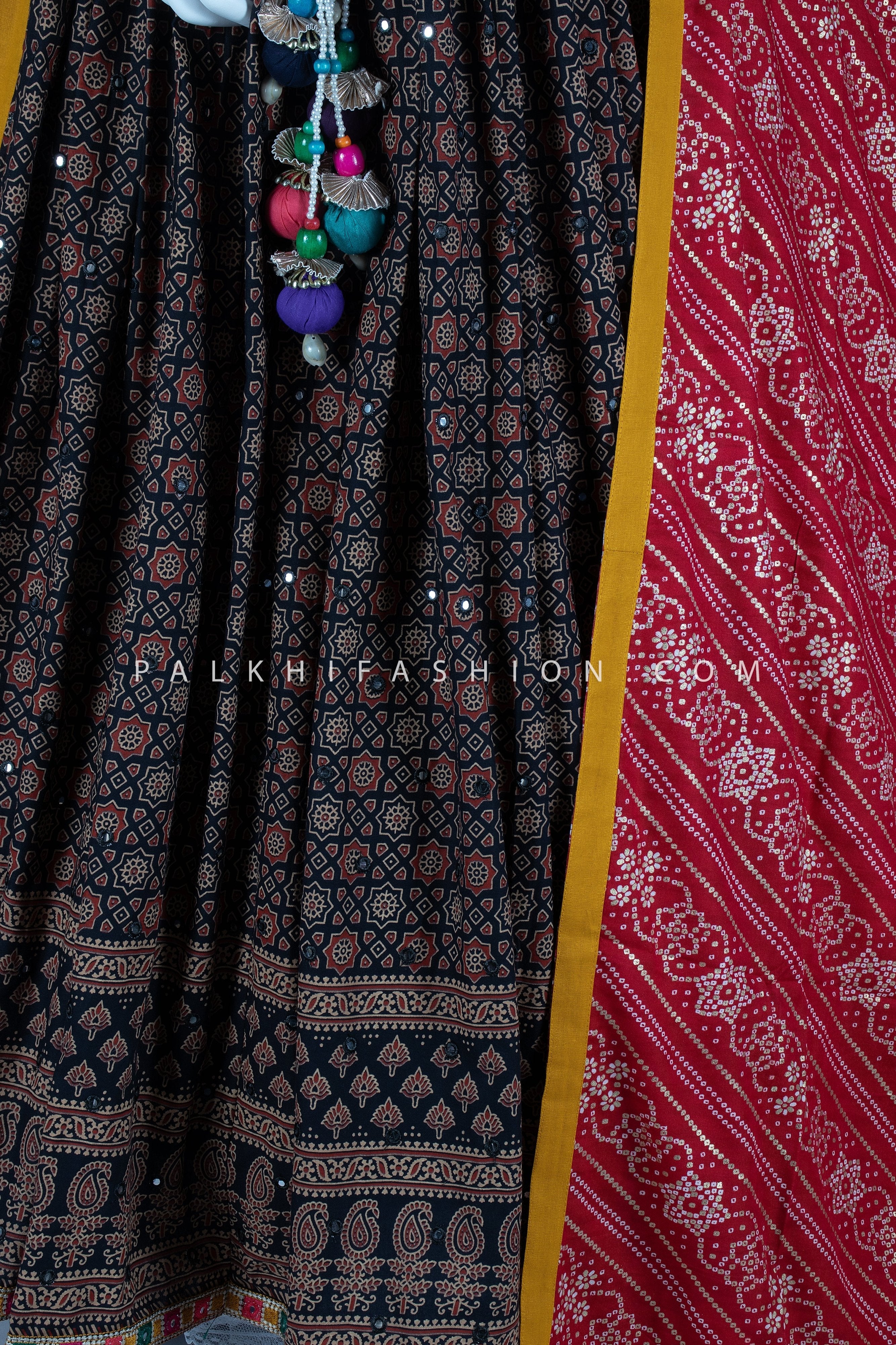 Vibrant Multi - Color Designer Navratri Chaniya Choli Set – Palkhi Fashion