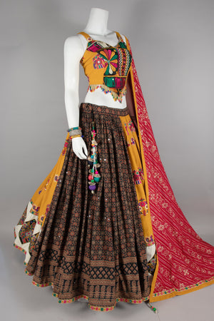 Vibrant Multi - Color Designer Navratri Chaniya Choli Set – Palkhi Fashion