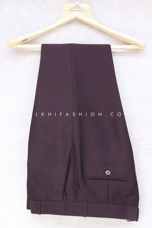 Elegant Dark Wine Jodhpuri Suit From Palkhi Fashion - Palkhi Fashion
