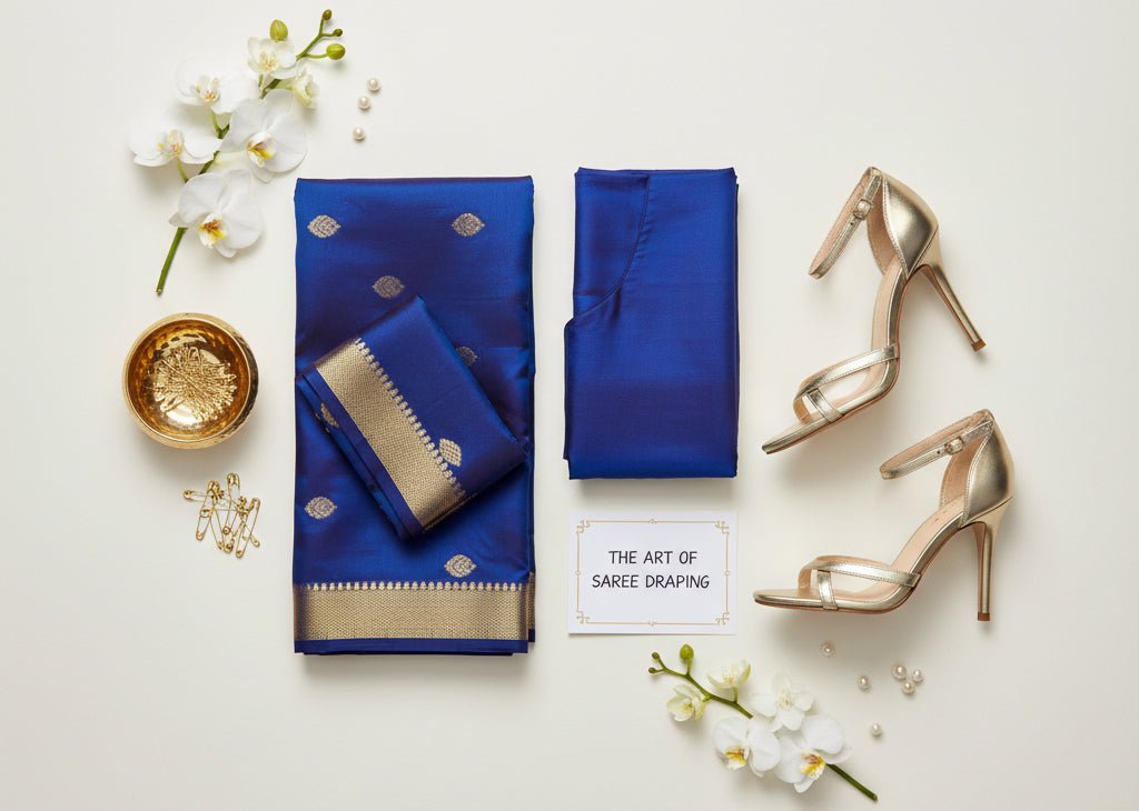 The Ultimate Guide: How to Drape a Saree for Beginners (Step-by-Step) - Palkhi Fashion