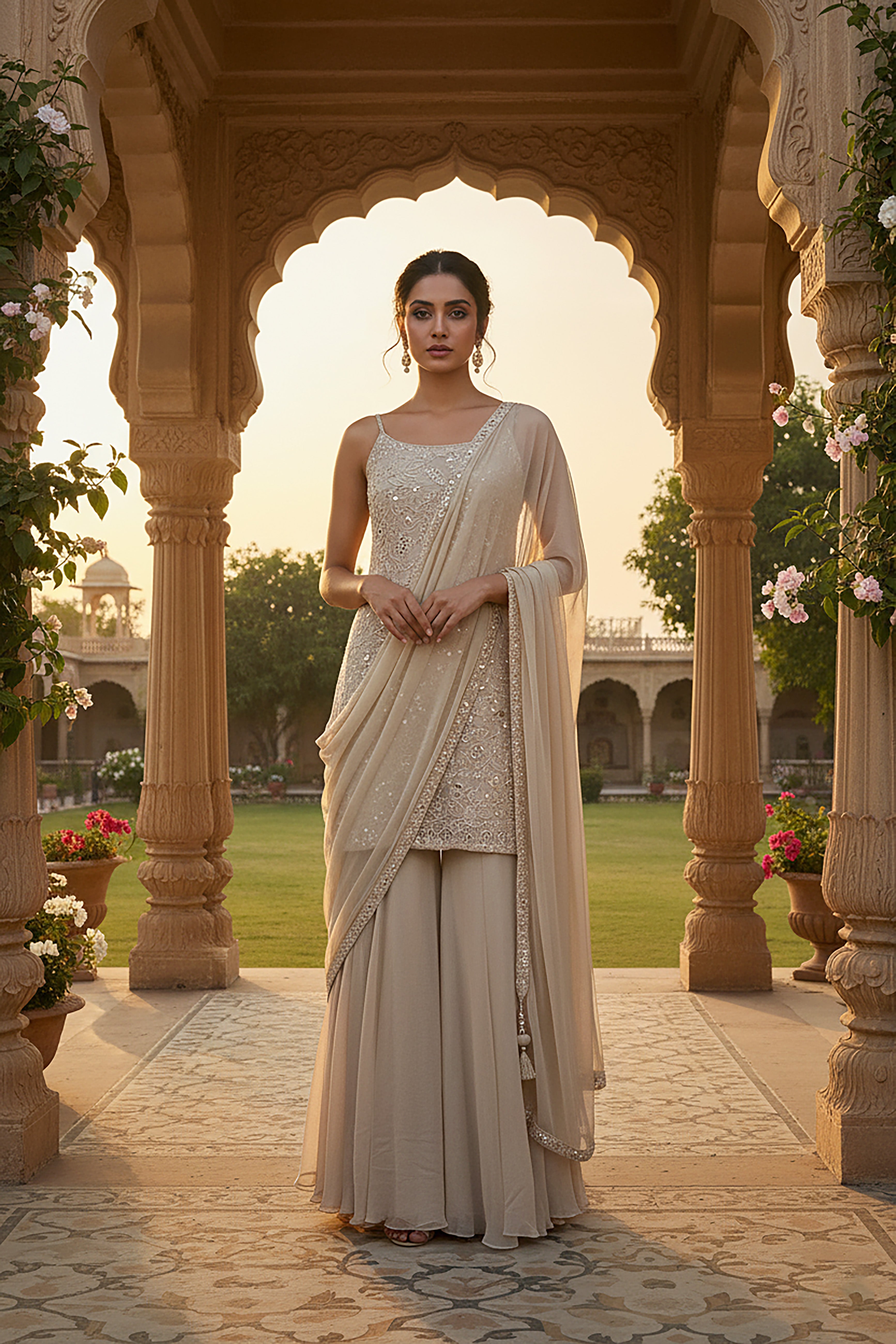 Palazzo Suits - Palkhi Fashion