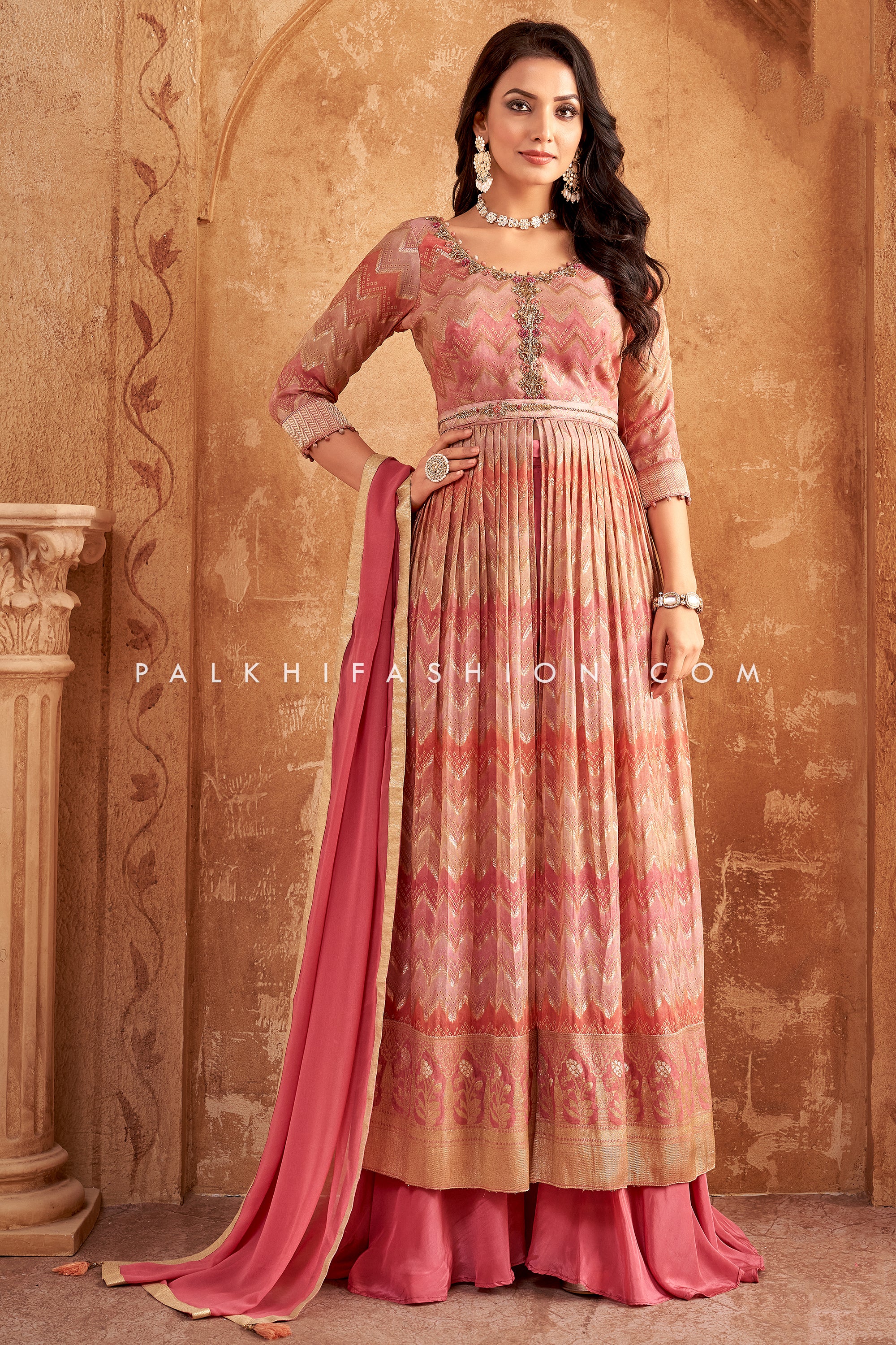 Palkhi fashion anarkali suit best sale