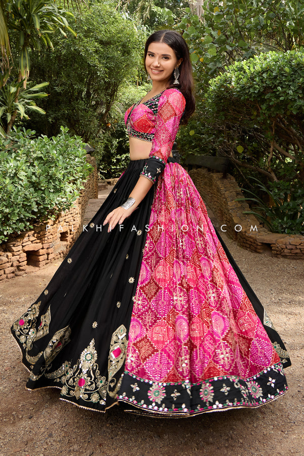 Grandiose Designer Navratri Chaniya Choli with Exquisite work