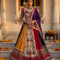 Vibrant Festivity | Multi-Color Cotton Chaniya Choli with Mirror Work | Palkhi Fashion
