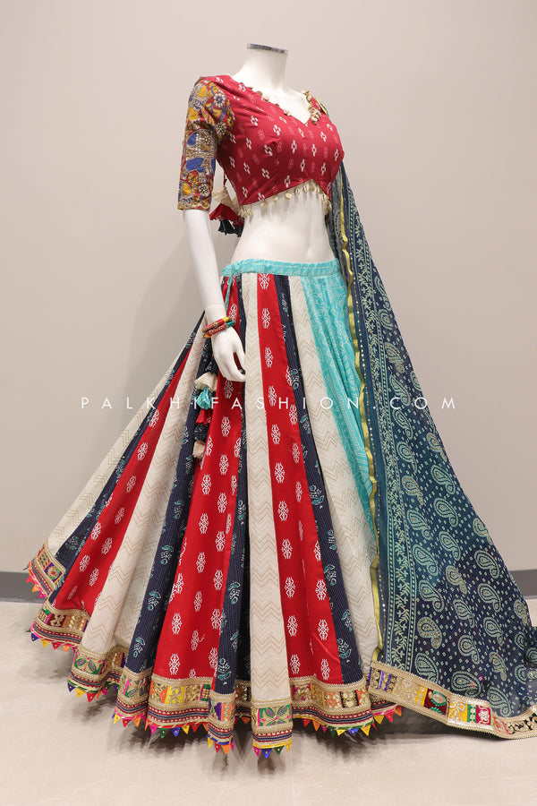 Palkhi Fashion Designer Navratri Chaniya Choli With Stunning Pattern