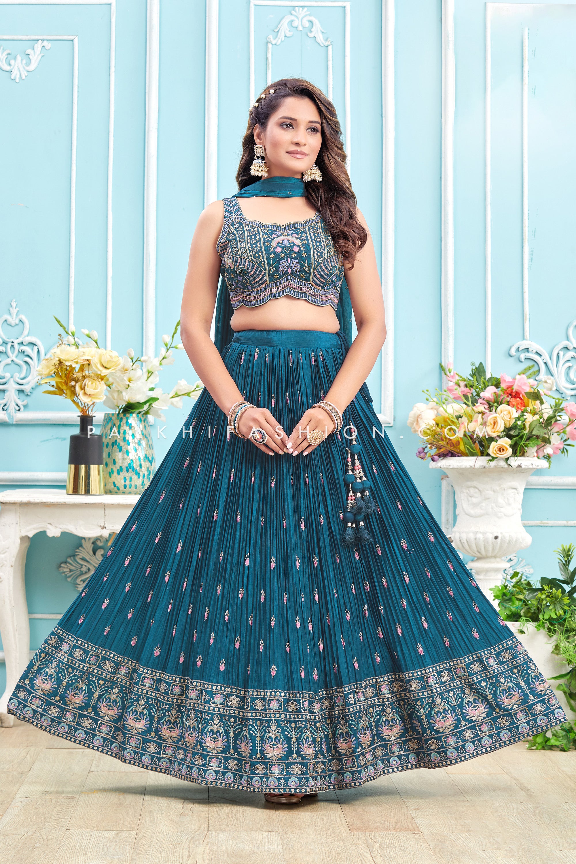 Indian Lehenga Choli Online USA Buy Lehenga Choli for Women Palkhi Fashion