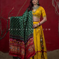Rang Mahal Radiance – Mustard Yellow Navratri Chaniya Choli with Gaji Silk Bandhani Dupatta | Palkhi Fashion