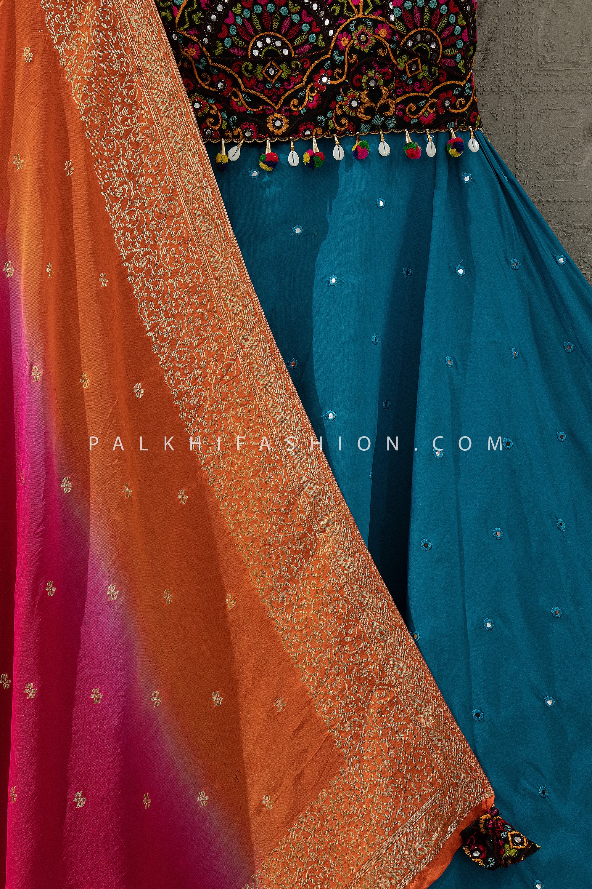 royal blue and orange combination dresses Orange & Blue Color Blocking | Style Hack