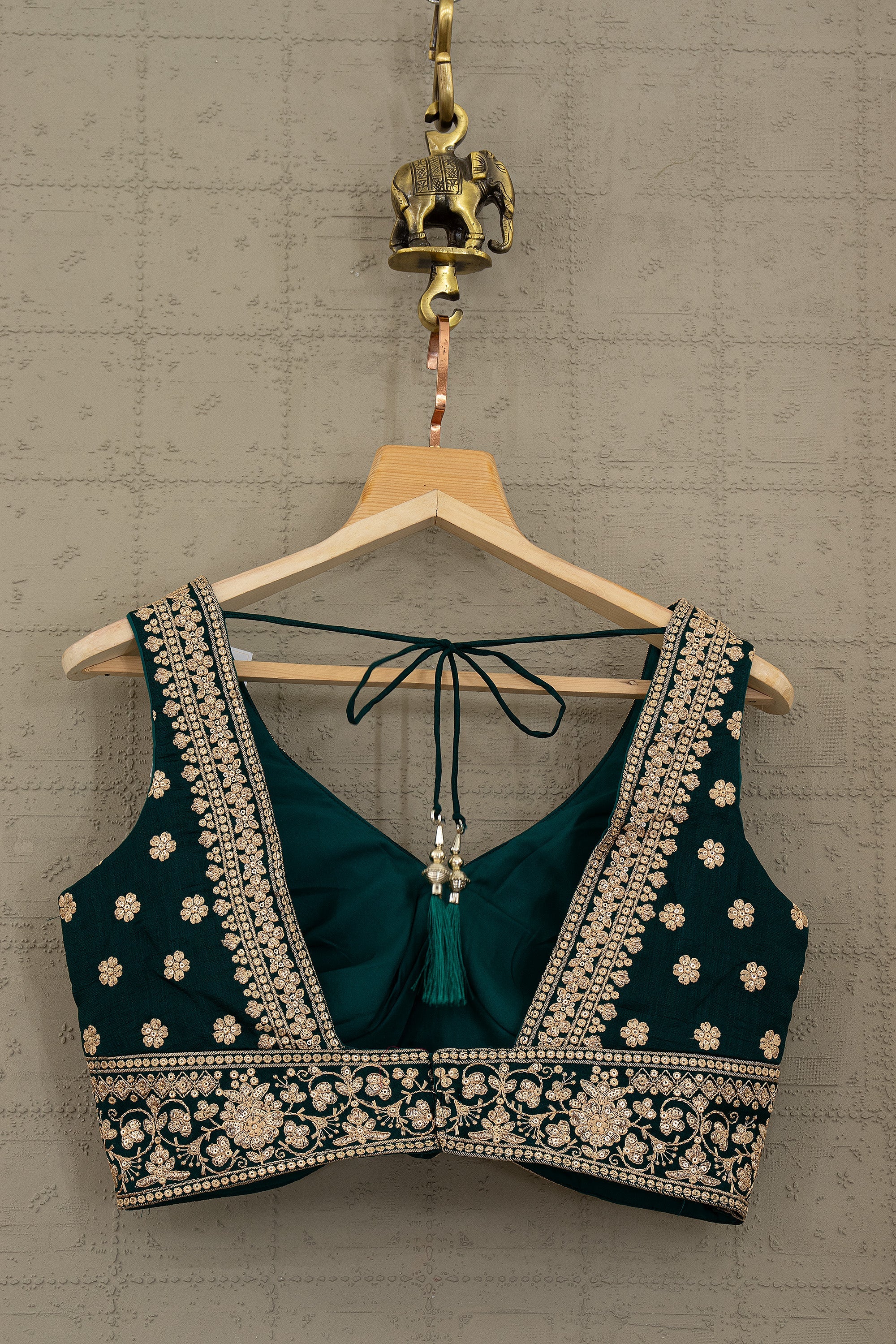 A Timeless Lehenga Choli Set with Elegant Embroidery | Palkhi Fashion Houston