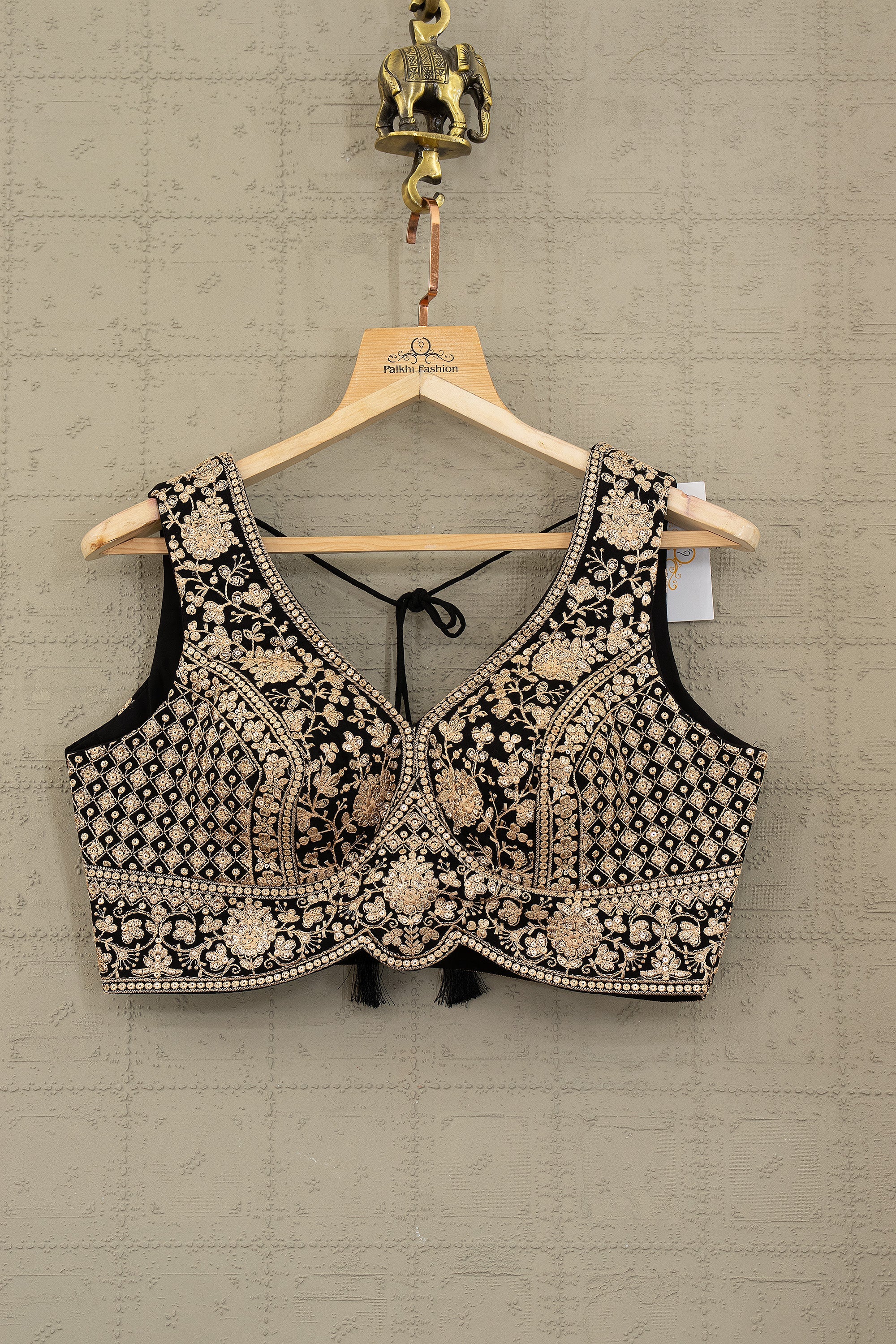 A Timeless Lehenga Choli Set with Elegant Embroidery | Palkhi Fashion Houston