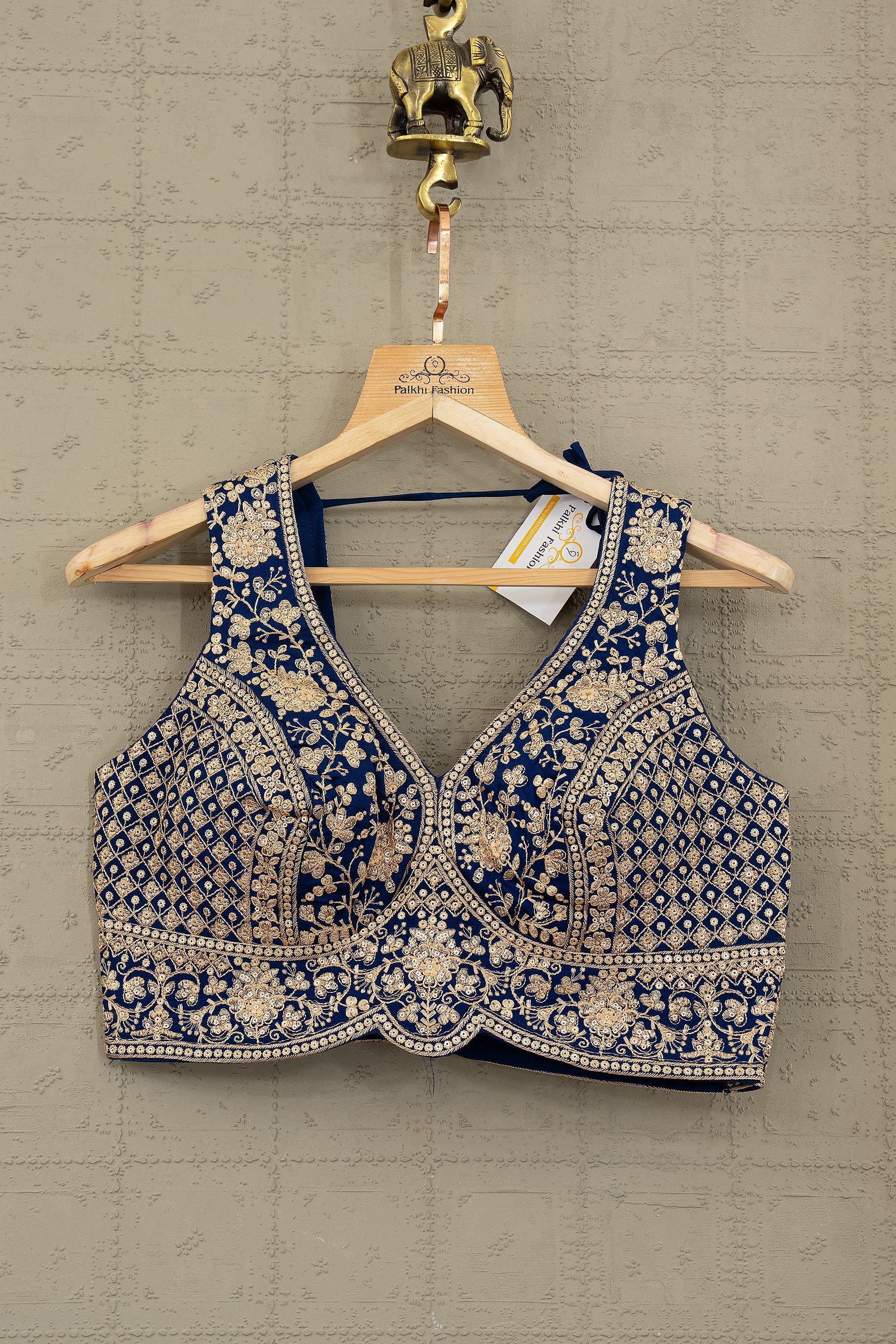 A Timeless Lehenga Choli Set with Elegant Embroidery | Palkhi Fashion Houston