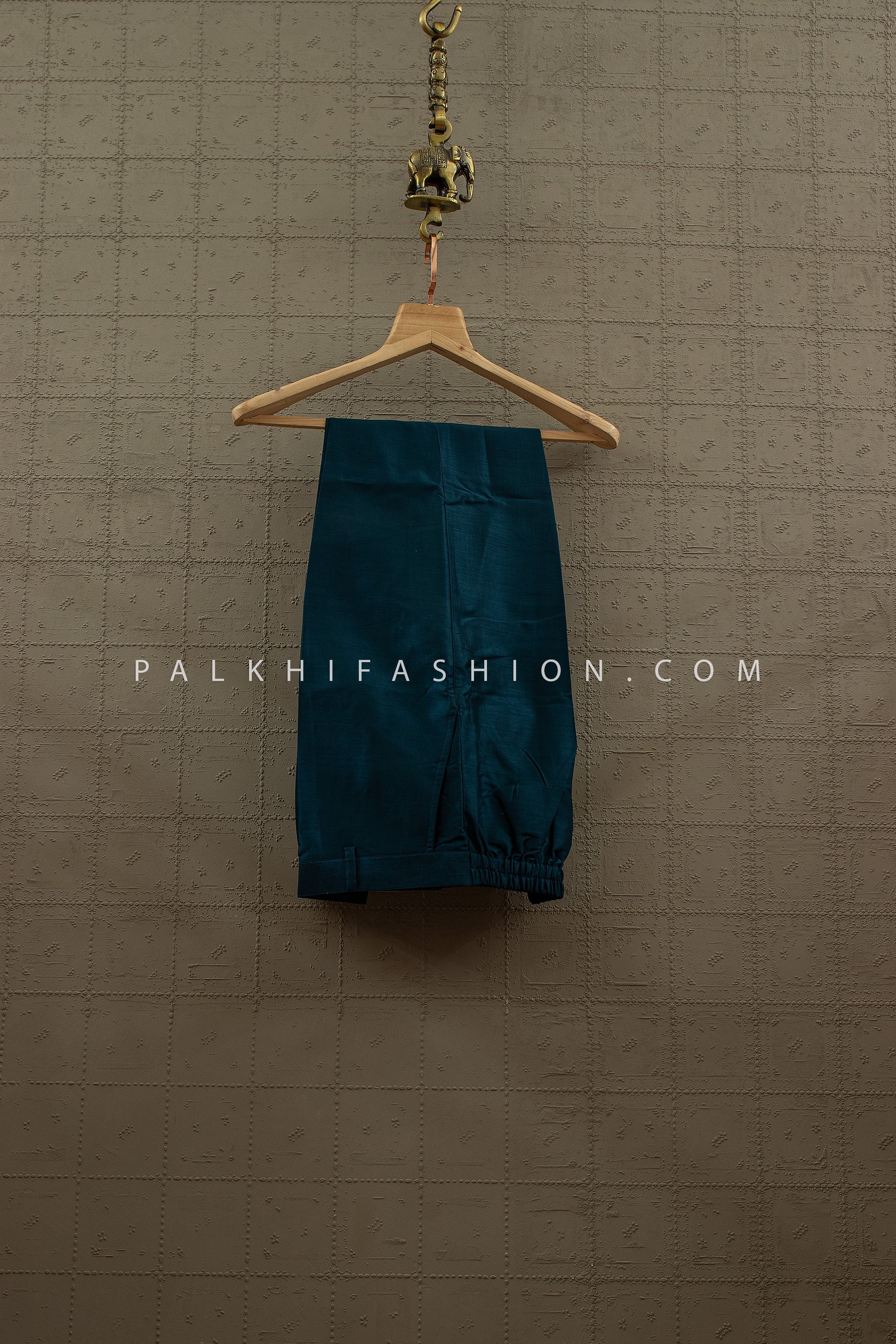 Midnight Regal Edge - Dark Teal Open Jacket Indo Western Kurta Set – Palkhi Fashion