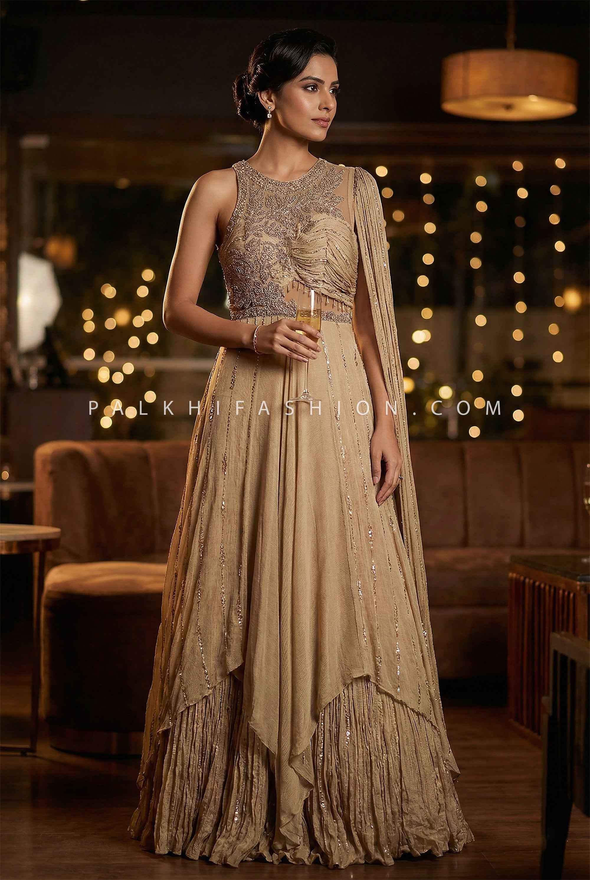 Full Price Products | Palkhi Fashion  Tagged "Indo Western Dress"