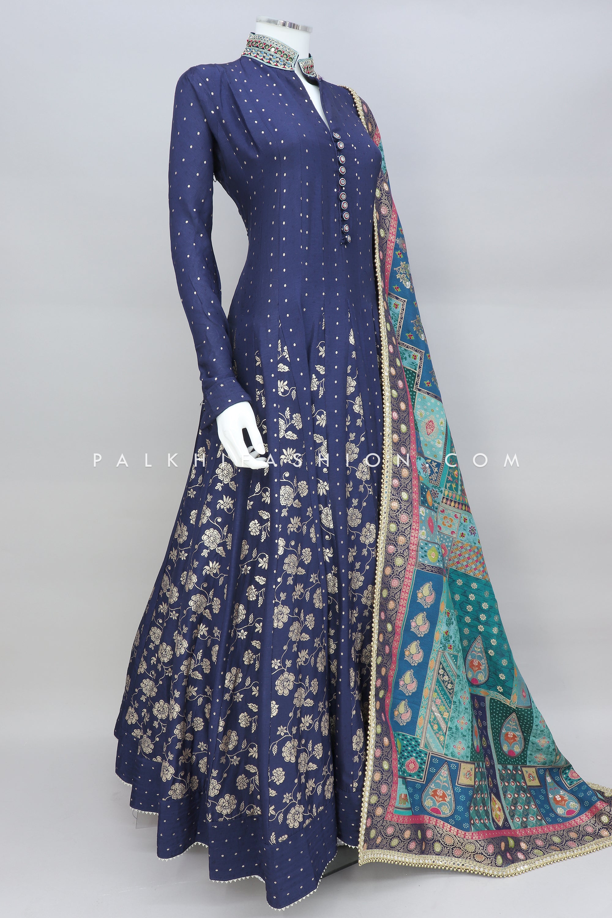 Majestic Maroon Indian Designer Outfit With Elegant Work Price :- $279 Shop  Now :- www.pal… | Indian gowns dresses, Indian designer outfits, Pakistani  dress design