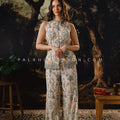 Wilderness Muse: Fully Embroidered Designer Palazzo Set – Palkhi Fashion Houston