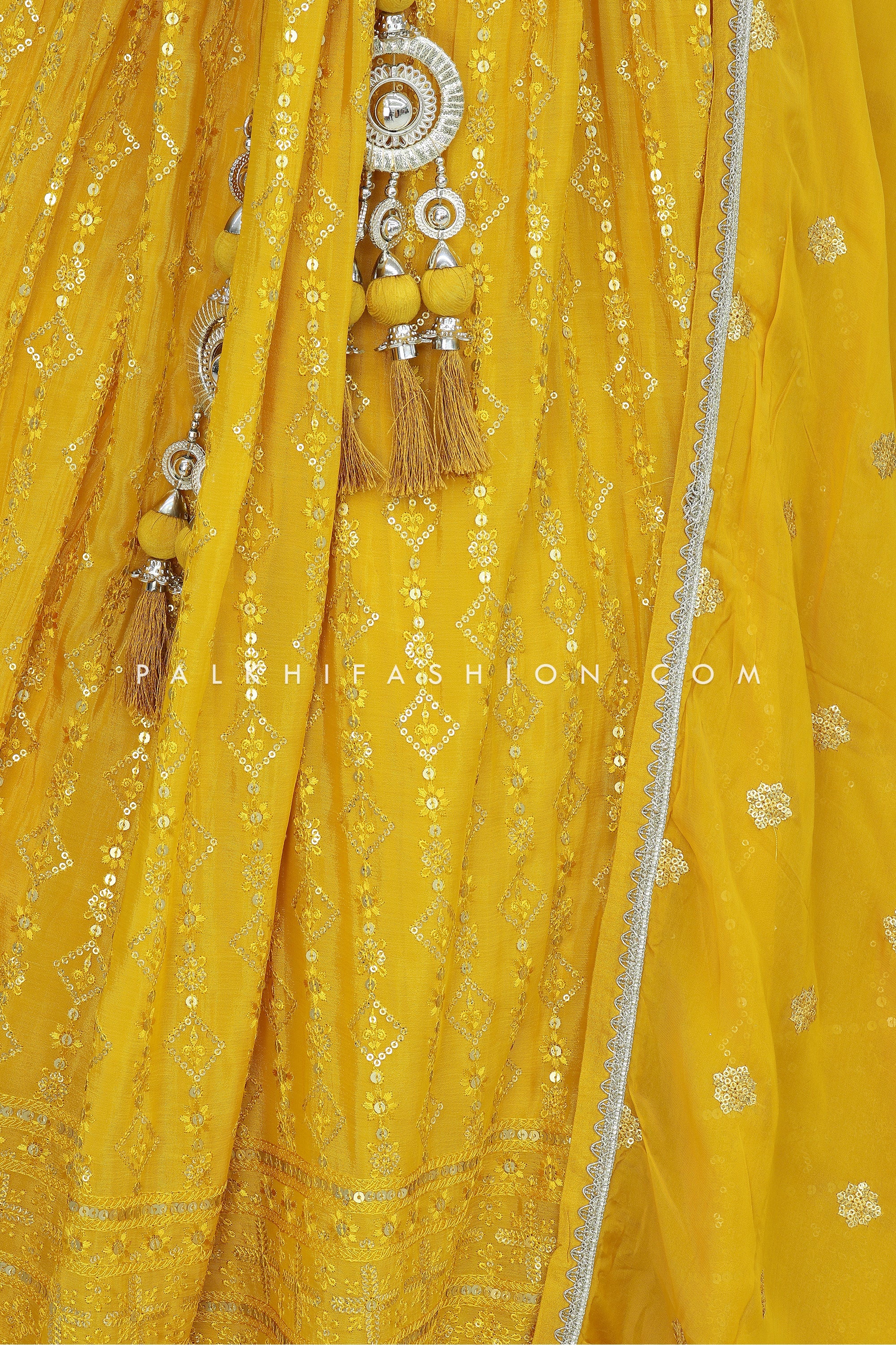 Buy Lime Yellow Lehenga Set at Daisy Fashion in Gurugram | by daisyfashion  | Medium