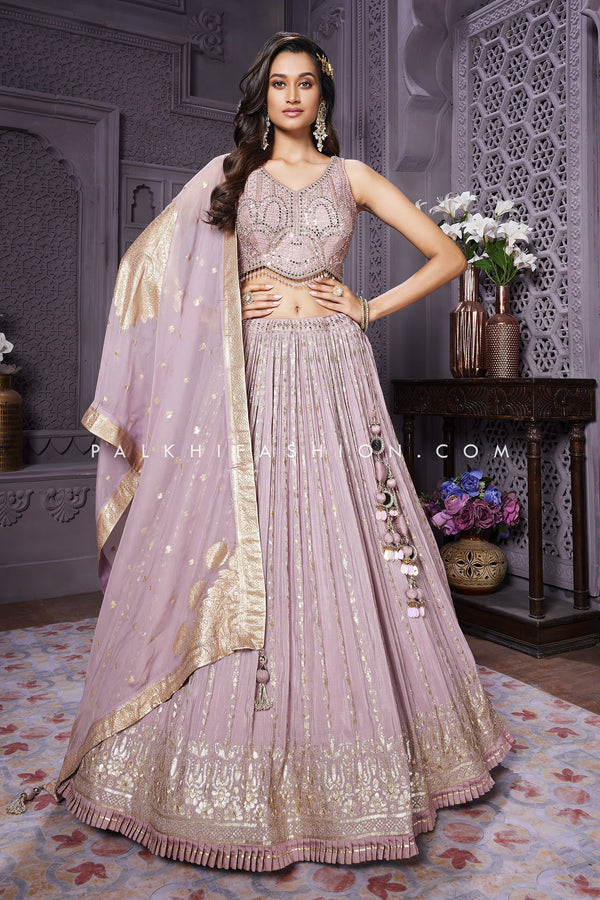 Black/White Designer Lehenga Choli With Gorgeous Dupatta - Palkhi Fashion  #Indian Clothing Online