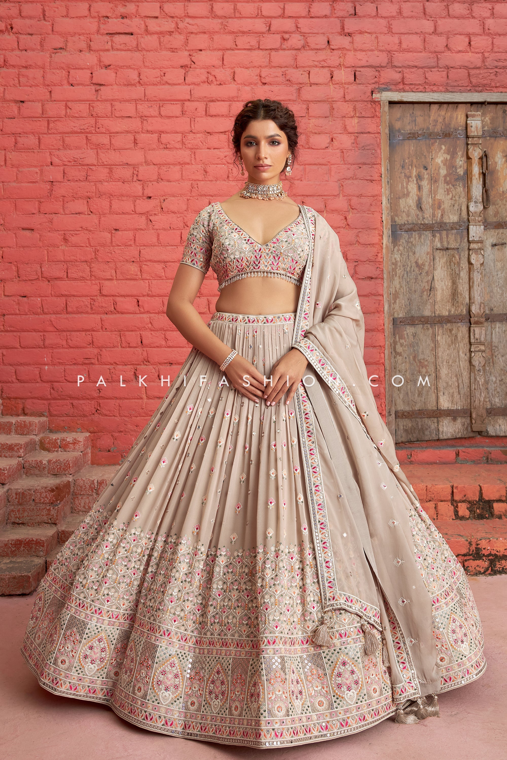 Locally, chaniya choli is another name for lehenga choli, gagra choli, or ghagra  choli. Lehenga choli is a traditional dress in India. Every woman wore it  because it was considered to be
